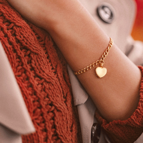 Pet Personalized Cremation Jewelry: Double Link Bracelet- Pendant Sold Separately